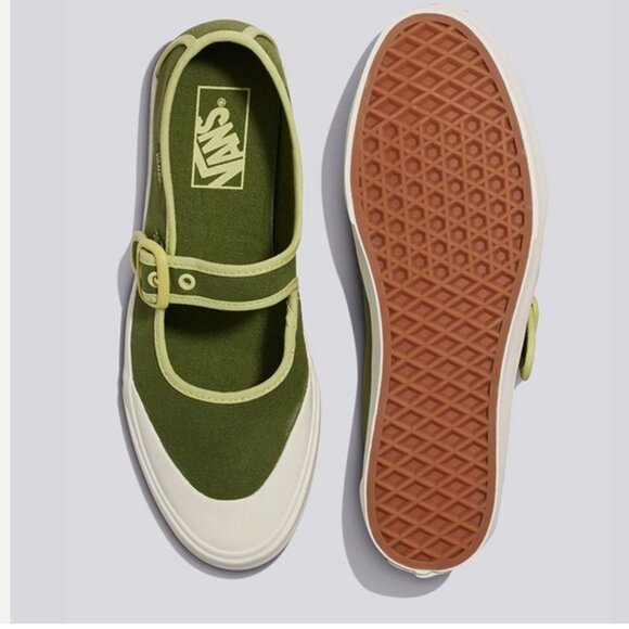 Vans Shoes - NEW VANS Mary Jane VN000CRRCX1 Ballerina Green M 5 W 6.5
